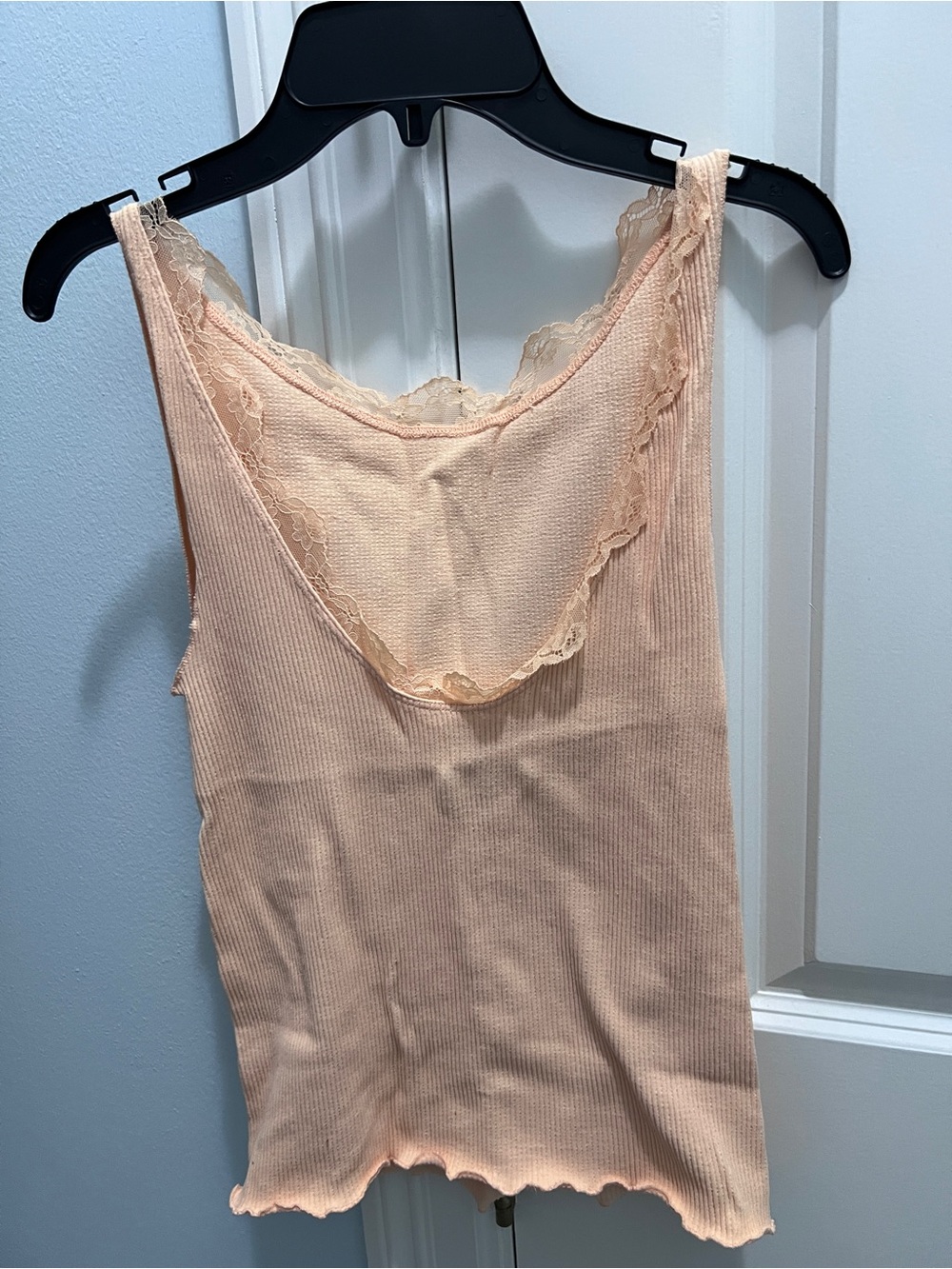 Free People and Wacoal, purple, nude and Peach Lace-Trim Ribbed Cami